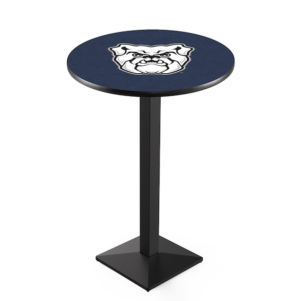 36" Blk Wrinkle Butler University Pub Table